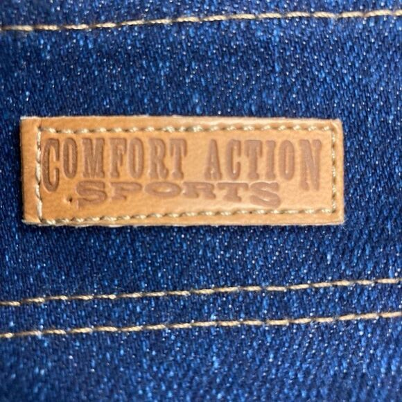COMFORT ACTION SPORTS, Men’s Jeans,dark blue,50/23 - Picture 4 of 14